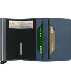 Clearance Porte-Carte Slimwallet Original Ice Blue Femme Petite Maroquinerie