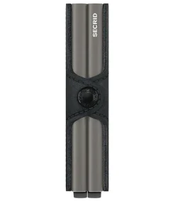 New Porte-Carte Twinwallet Mirum Plant-Based Black Femme Petite Maroquinerie