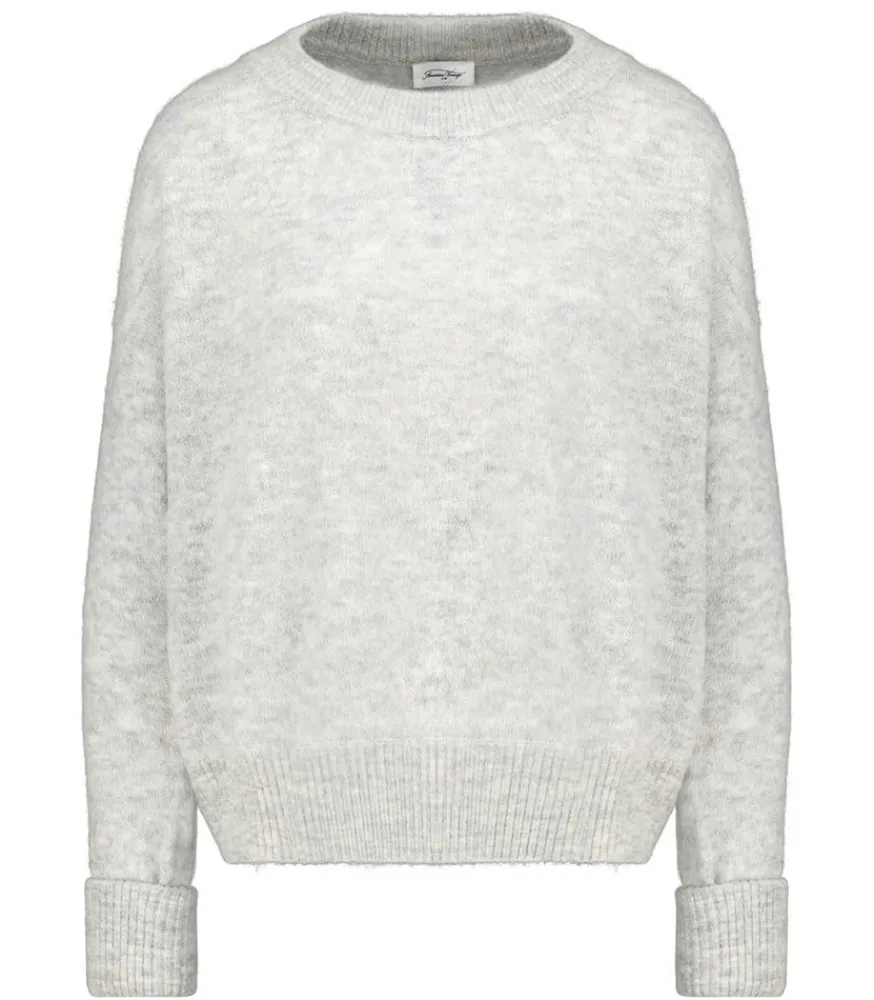 Sale Pull Col Bateau Vitow Gris Clair Chine Femme Mailles & Sweats