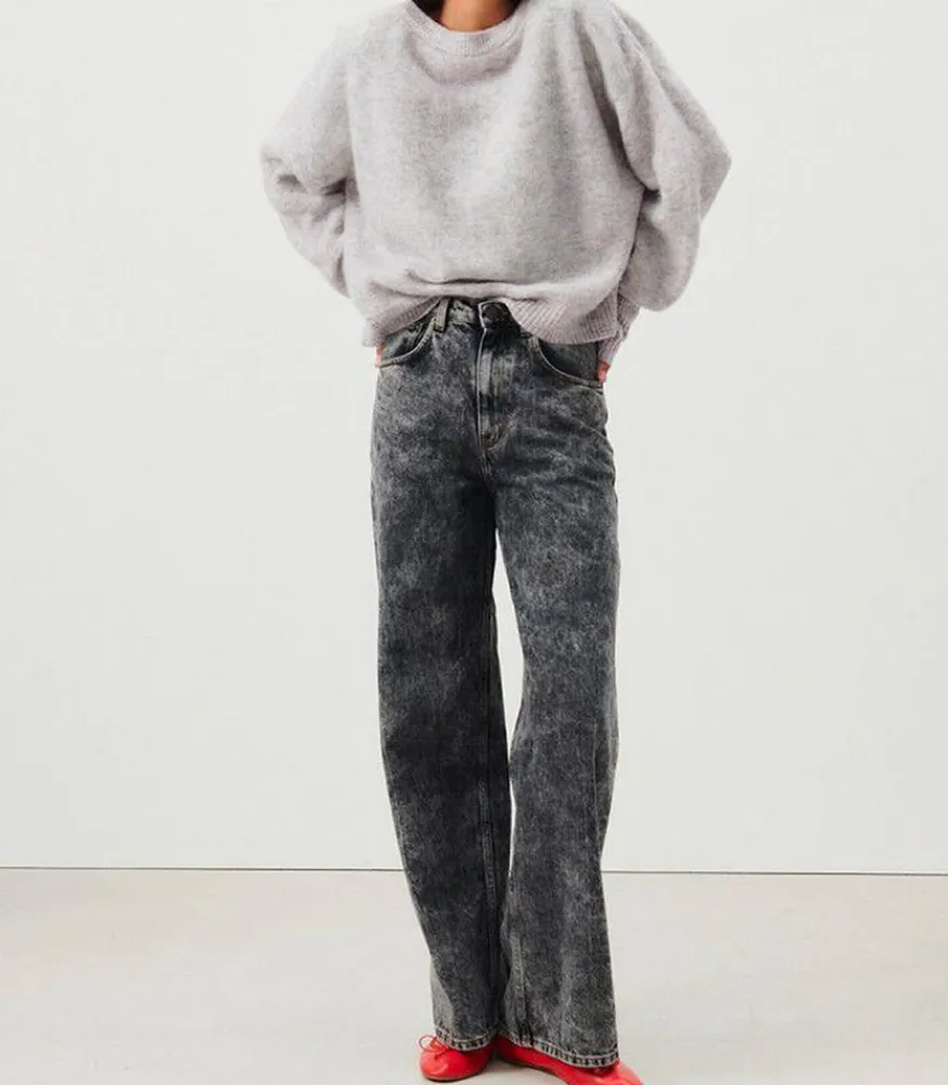 Sale Pull Col Bateau Vitow Gris Clair Chine Femme Mailles & Sweats