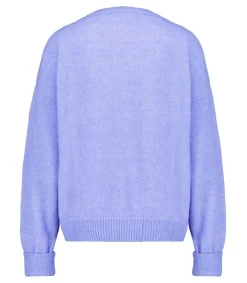 New Pull Col Bateau Vitow Iris Chine Femme Mailles & Sweats