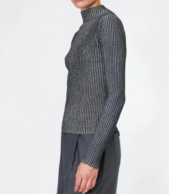 Online Pull Cotele Lupetto Vanise Gris Femme Mailles & Sweats