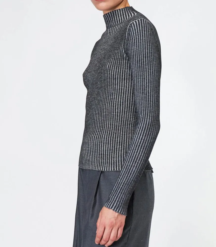 Online Pull Cotele Lupetto Vanise Gris Femme Mailles & Sweats