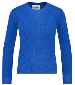 Sale Pull En Alpaga Ania Bleu Femme Mailles & Sweats