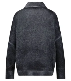 Hot Pull En Cachemire Et Soie Nero Femme Mailles & Sweats