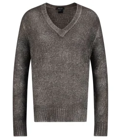 Online Pull En Maille Col V Carruba Femme Mailles & Sweats