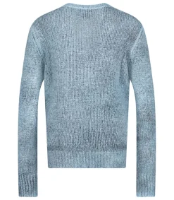 Clearance Pull En Maille Col V Water Femme Mailles & Sweats