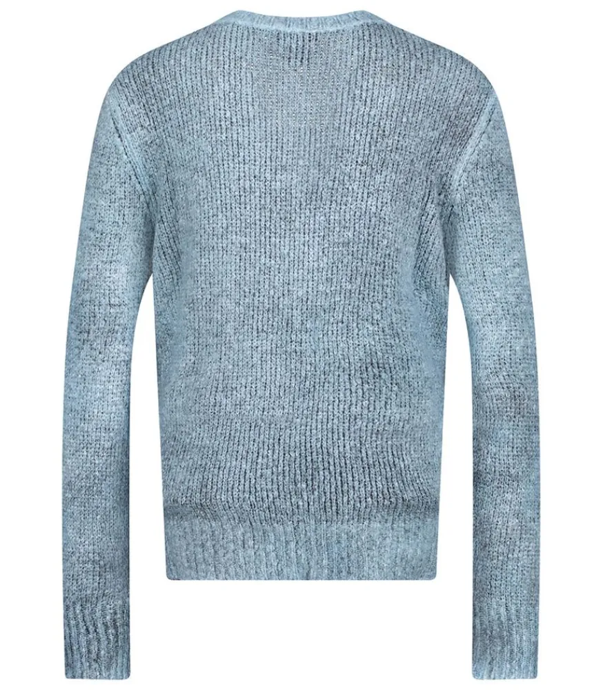 Clearance Pull En Maille Col V Water Femme Mailles & Sweats