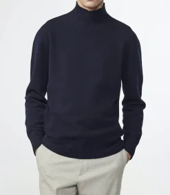 Pull Homme Clark Navy Blue Homme Maille
