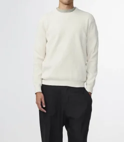 Hot Pull Homme Danny 6429 Ecru Homme Maille