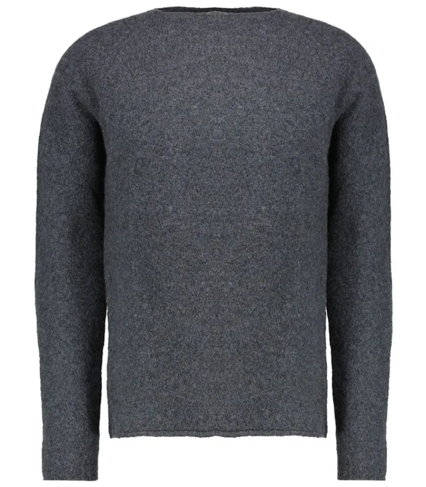 New Pull Homme Gris Homme Maille