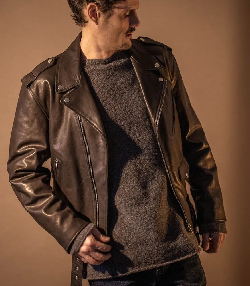 New Pull Homme Gris Homme Maille