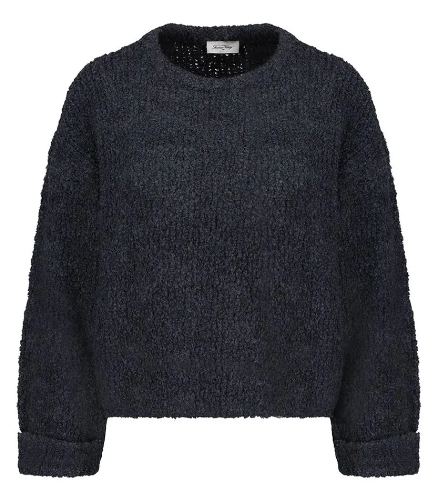 Discount Pull Zolly Anthracite Chine Femme Mailles & Sweats