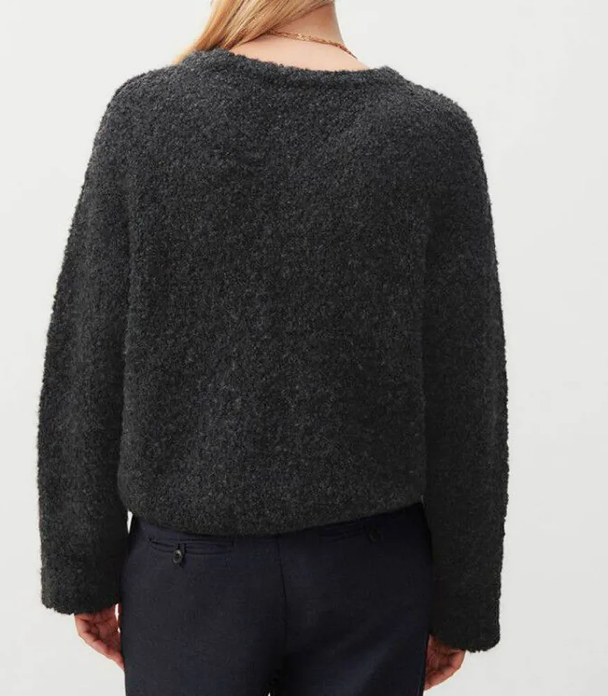 Discount Pull Zolly Anthracite Chine Femme Mailles & Sweats