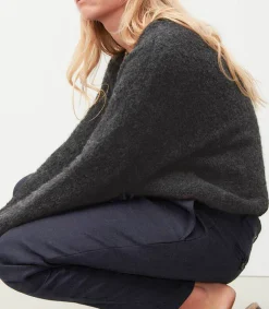 Discount Pull Zolly Anthracite Chine Femme Mailles & Sweats