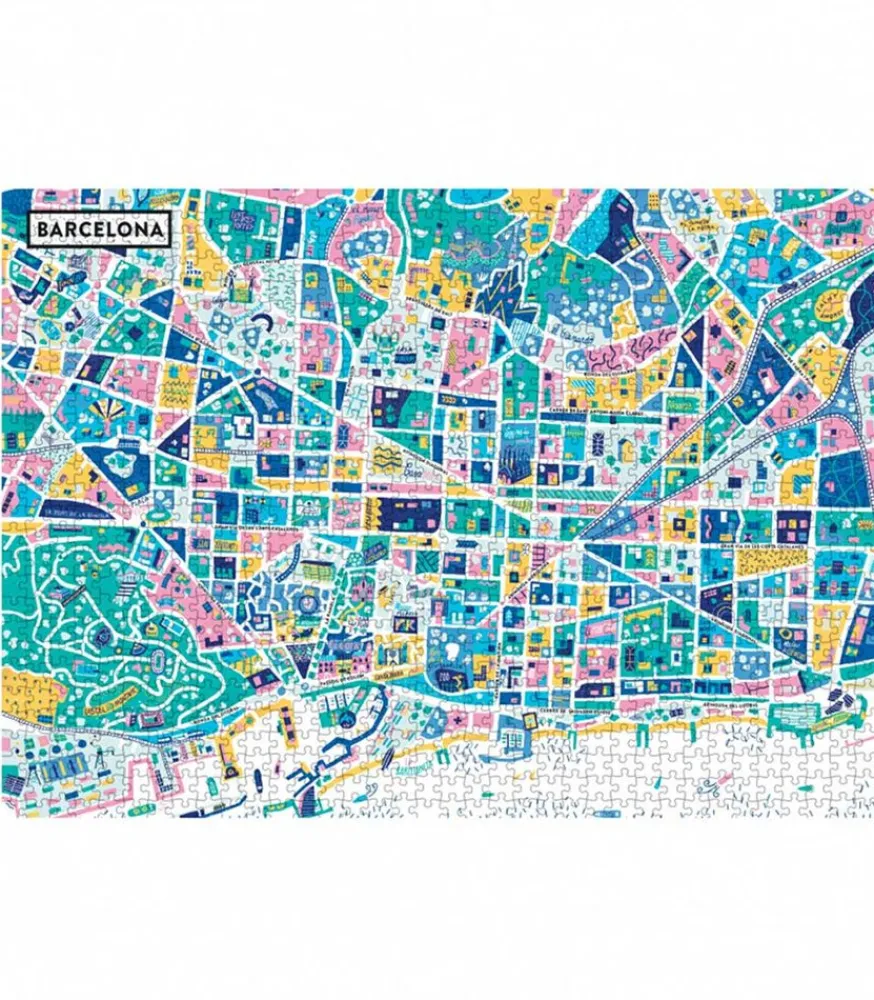 New Puzzle Corbineau Barcelone 1000 Pieces Jeux & Jouets