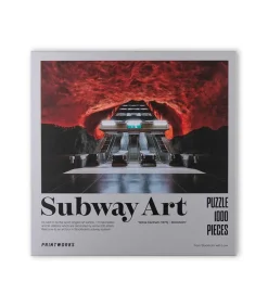 Hot Puzzle Subway Art Fire 1000 Pieces Jeux & Jouets