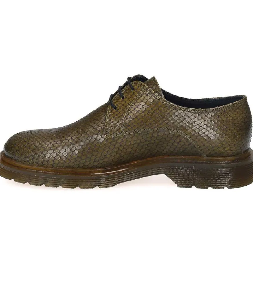 Sale Richelieus Titi Python Femme Derbys