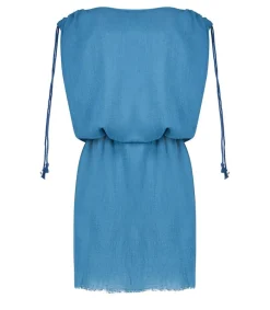 Best Robe Courte Alexandrie Petrole Femme Robes