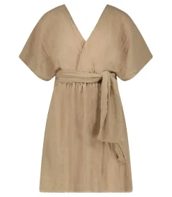 Best Robe Courte Empire Caffe Latte Femme Robes