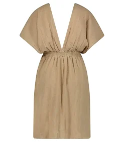 Best Robe Courte Empire Caffe Latte Femme Robes