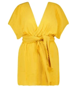 Hot Robe Courte Empire Gold Femme Robes