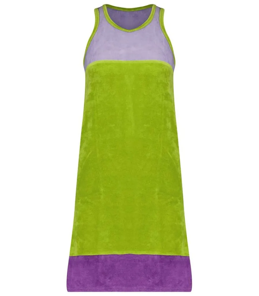 Online Robe Haydee Lavande & Olive Femme Robes