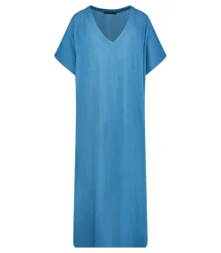 Robe Kaftan Palma De Mallorca Petrole Femme Robes