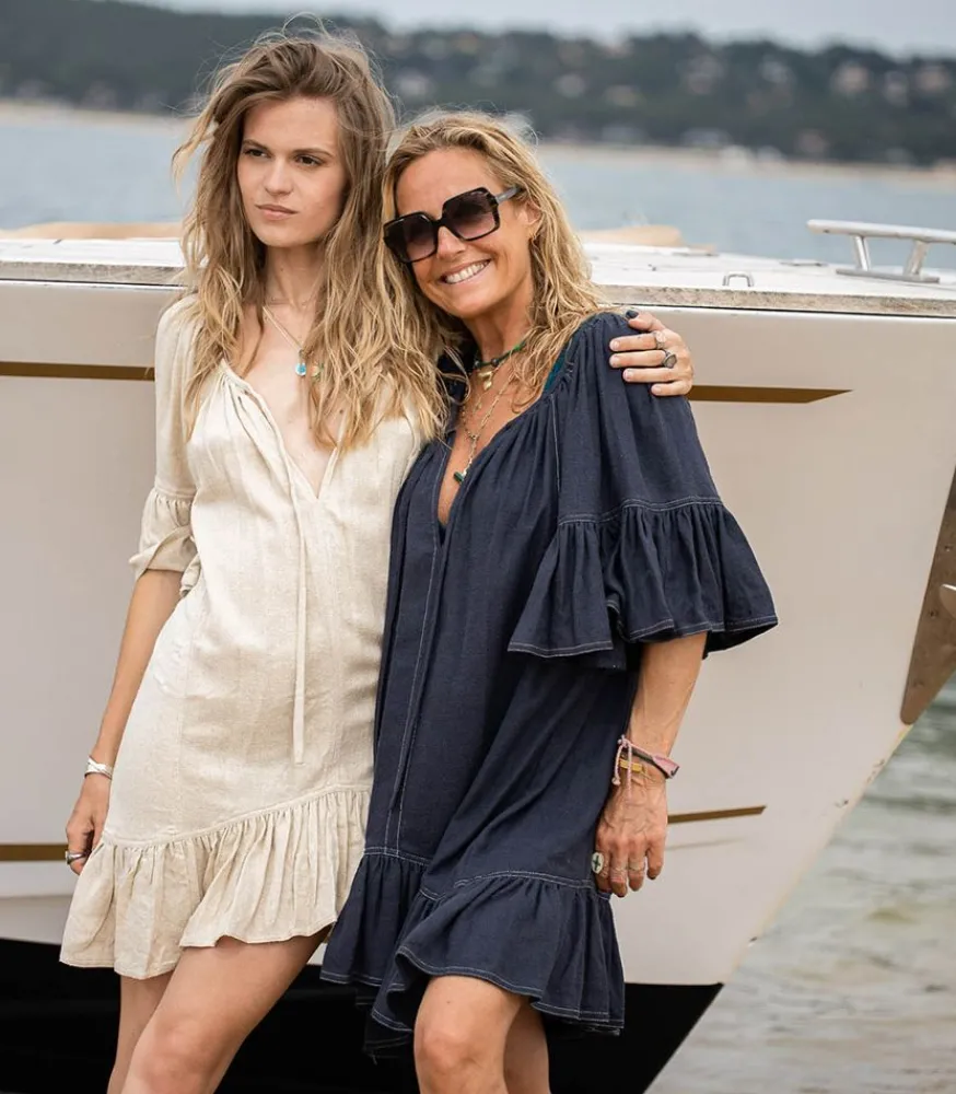 Best Robe Loane Ecru Femme Robes