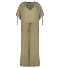 Online Robe Longue Alexandrie Khaki Femme Robes