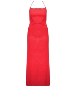 New Robe Monica Rouge Femme Robes