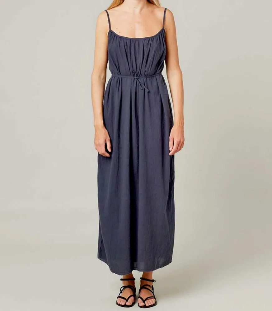 Discount Robe Plissee Palm Beach Bleu Nuit Femme Robes