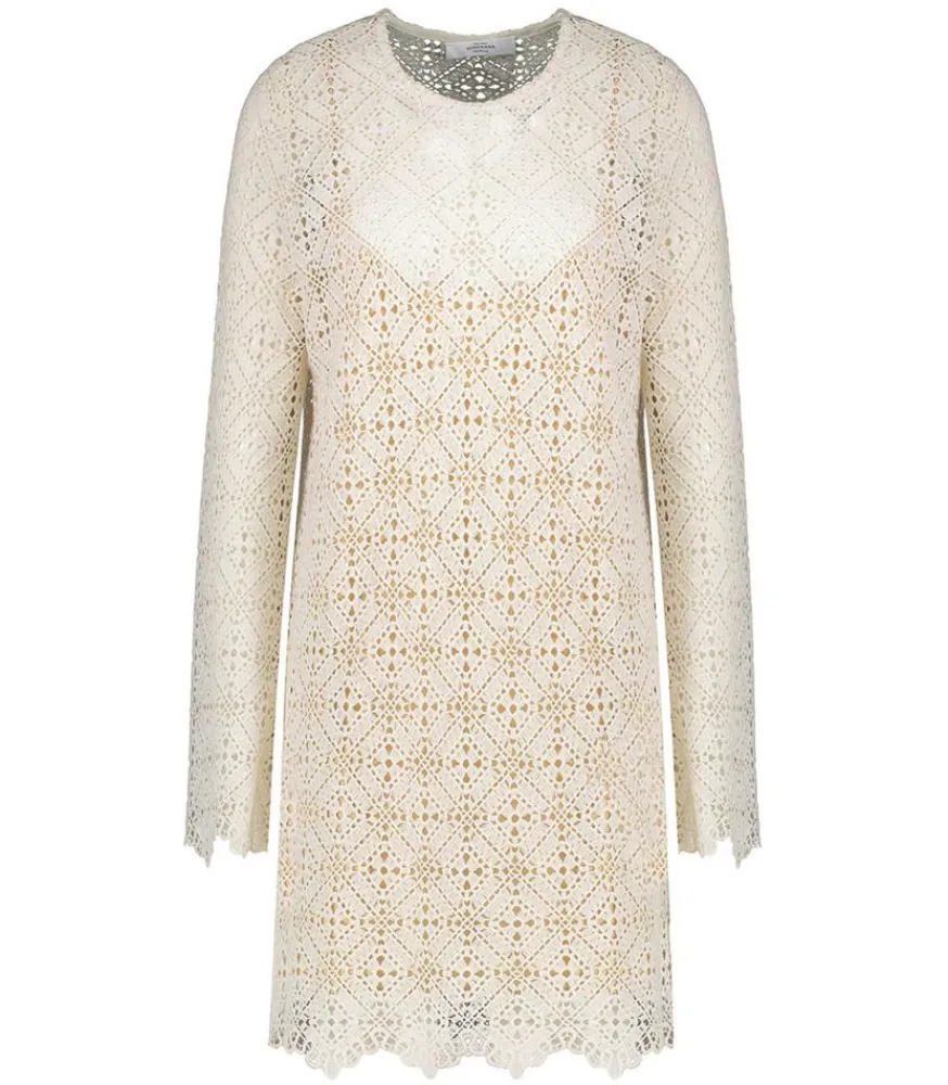 Outlet Robe Serge Crochet Lait Femme Robes