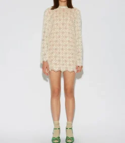 Outlet Robe Serge Crochet Lait Femme Robes