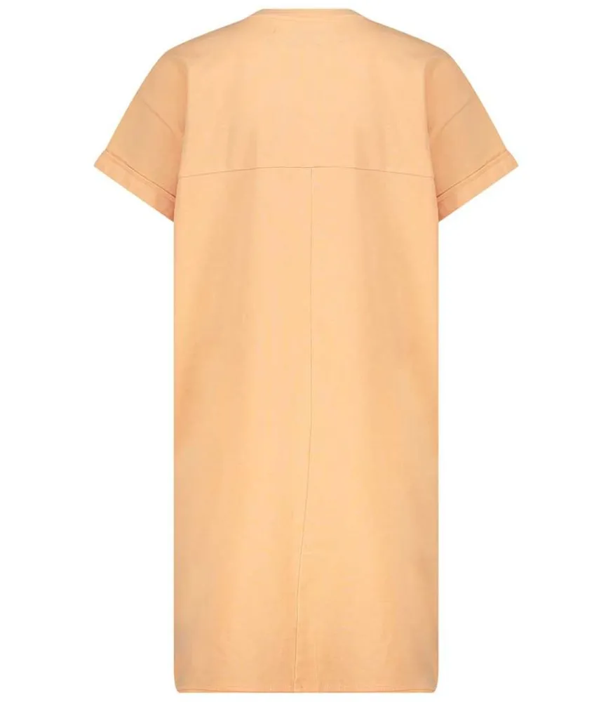 Sale Robe Tee-Shirt Abby Orange X Jane De Boy Femme Robes