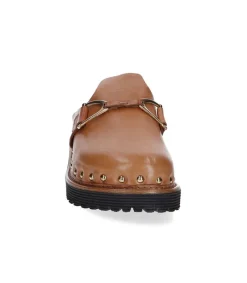 Sale Sabot Vacheta Beige Femme Sabots