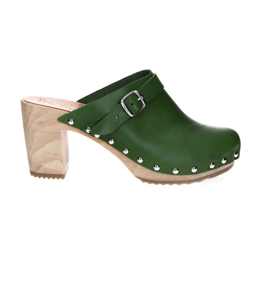 Best Sabots Ginette Verde Femme Sabots