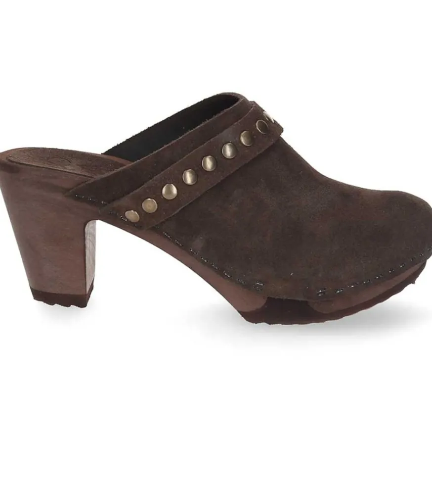 Best Sabots Kety Daim Musk Femme Sabots