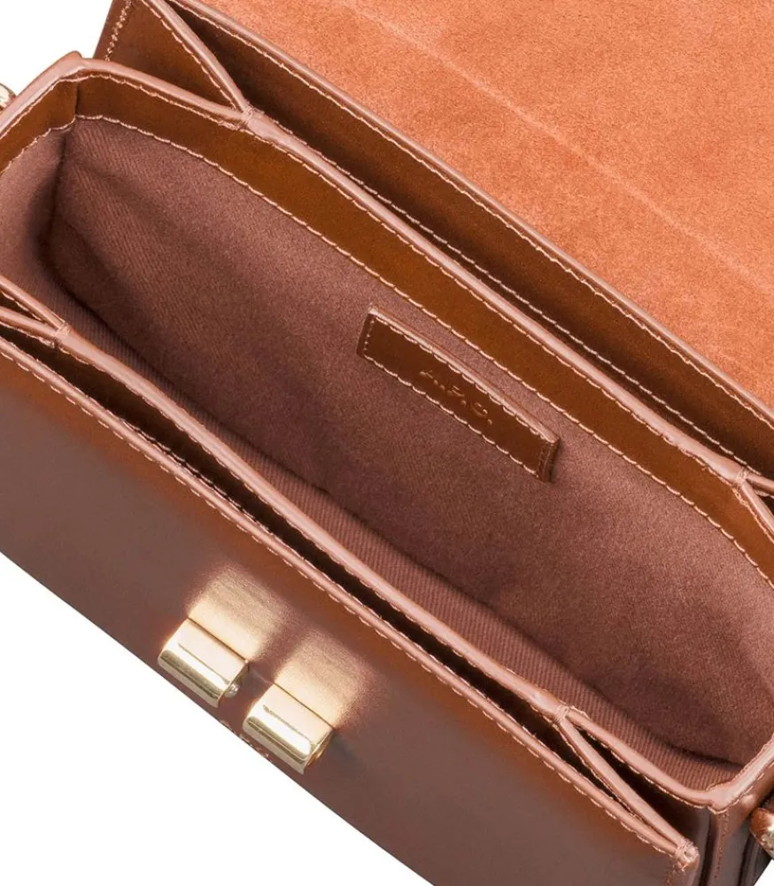 Discount Sac Grace Mini Noisette Femme Sacs Bandoulière