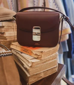 Discount Sac Grace Mini Noisette Femme Sacs Bandoulière