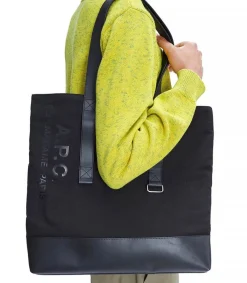 Hot Sac Shopping Sense Noir Femme Cabas & Paniers