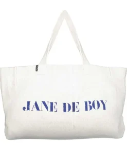 Clearance Sac Usa Blanc X Jane De Boy Femme Cabas & Paniers