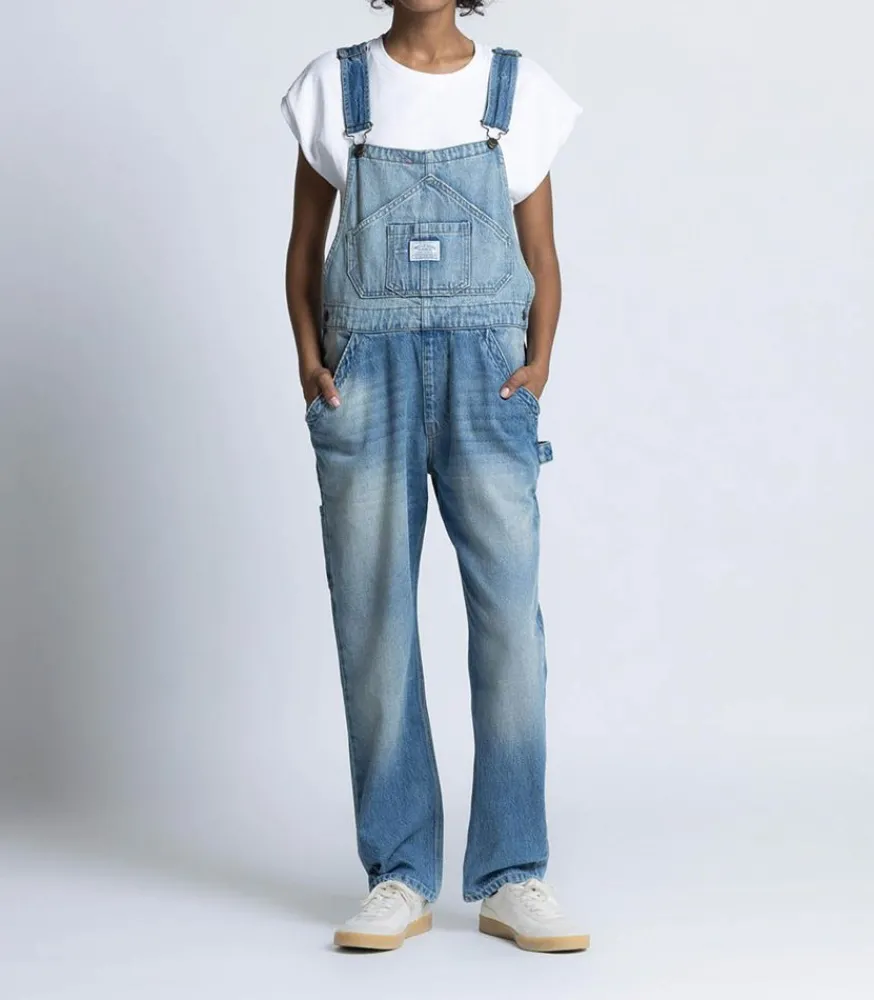 Online Salopette New Yorker Denim Wash R7 Femme Combinaisons