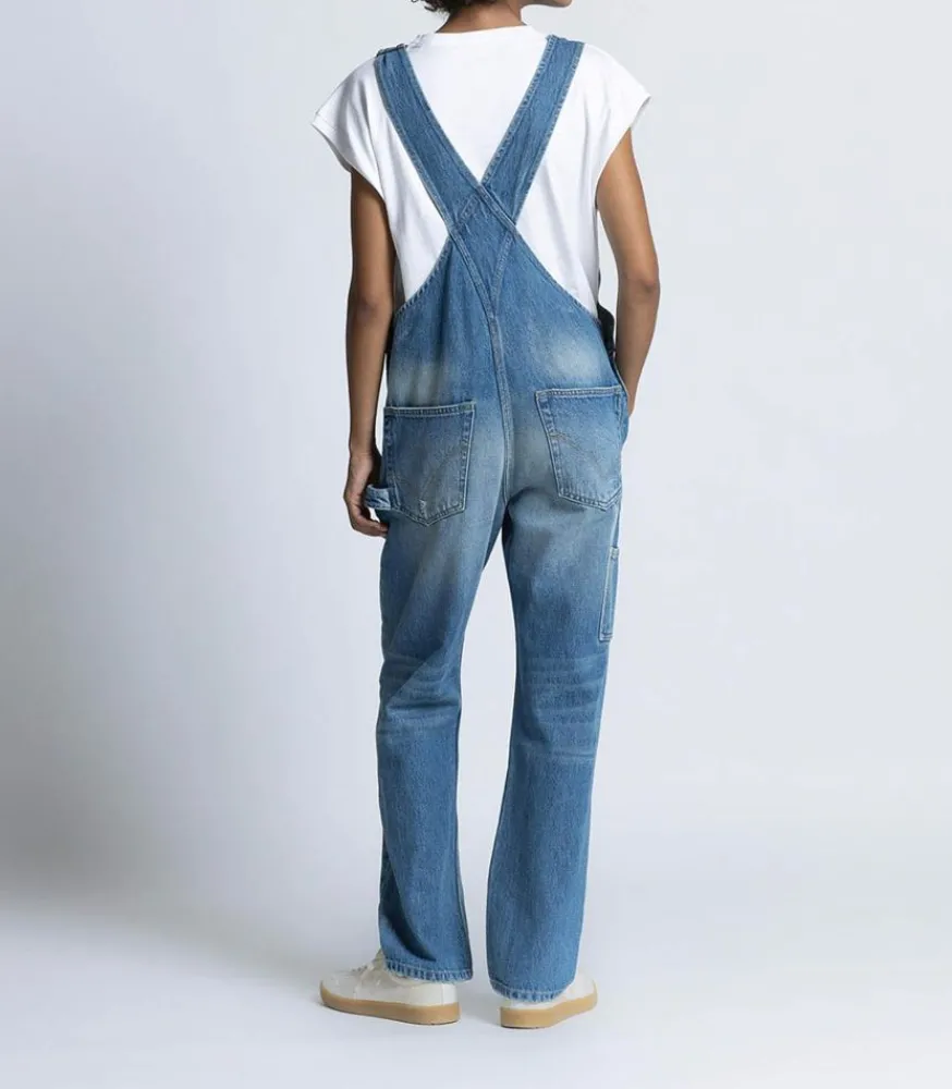Online Salopette New Yorker Denim Wash R7 Femme Combinaisons