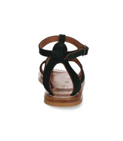 Clearance Sandales Antioche Cuir Velours Grama Femme Sandales & Tongs