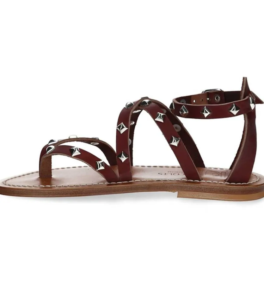 Sale Sandales Epicurepyr Bordeaux Femme Sandales & Tongs