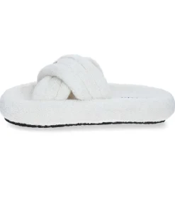 Hot Sandales Niloo En Eponge Ecru Femme Sandales & Tongs