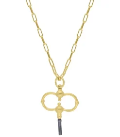 Hot Sautoir Keys Vermeil Femme Sautoirs