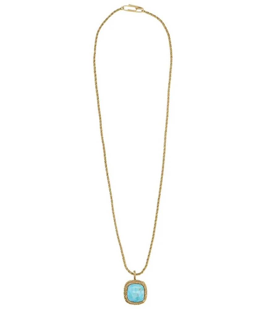 Sautoir Miki Turquoise Femme Colliers