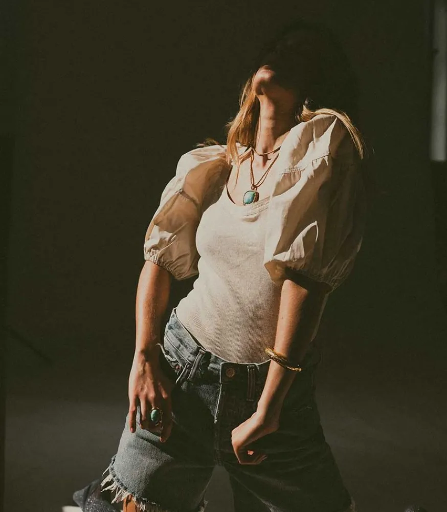 Sautoir Miki Turquoise Femme Colliers